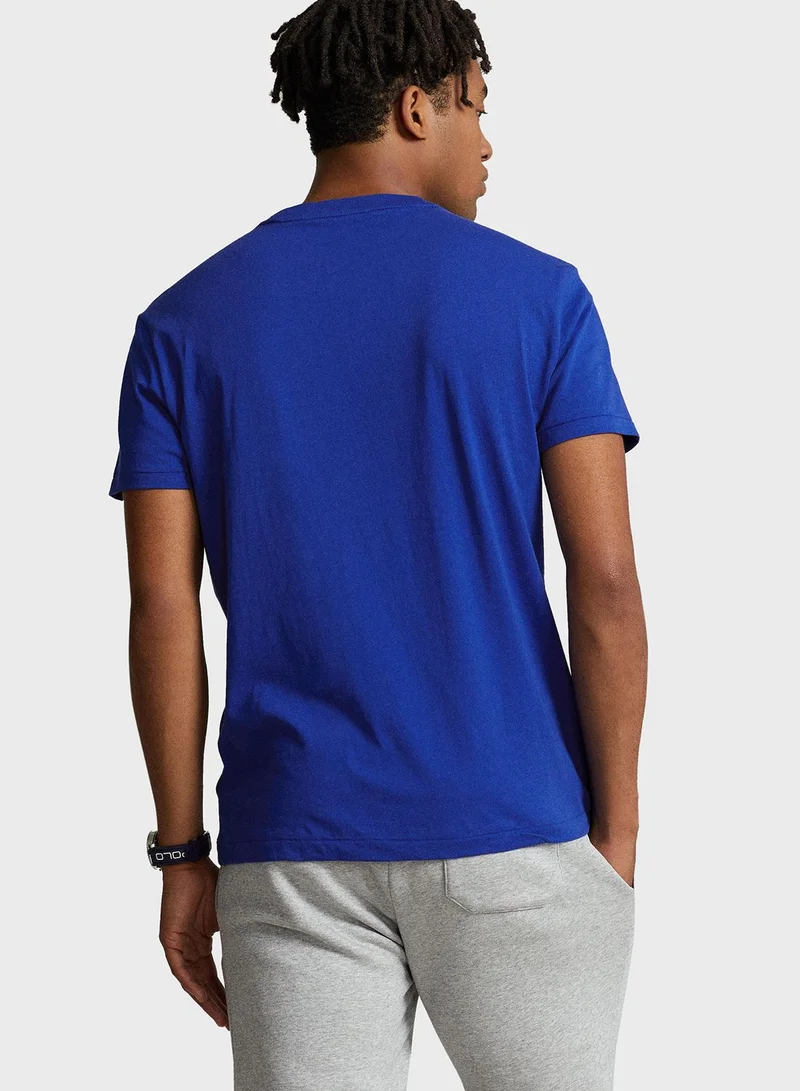 POLO RALPH LAUREN Logo Crew Neck T-Shirt