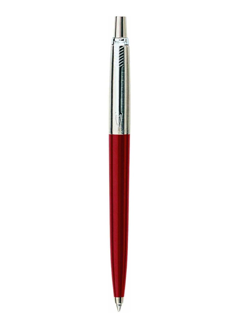 Parker Pen Company - Parker Jotter Ball Point Pen, Red with Chrome Trim, Medium Point  Ink, Gift Box (Made in France) - Image 1