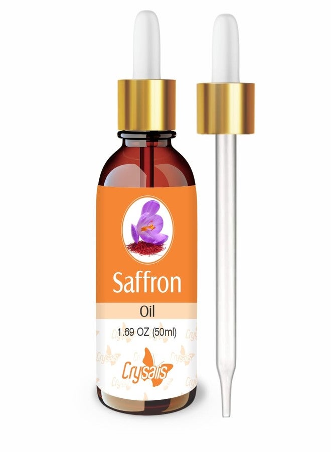 Crysalis Pure Natural Undiluted & Organic Standard Saffron(Crocus sativus) Essential Oil Steam Distilled Hair &Skincare Anti- Acne Minimizes Dead Skin Cells Brightens Complexion Massage Oil - 50ML - Image 4