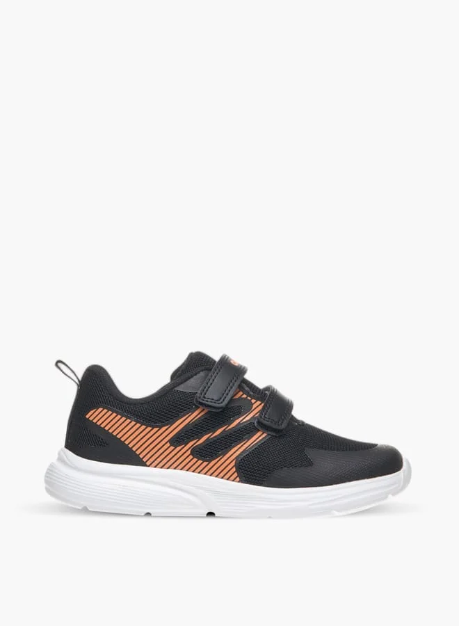 Oaklan by Shoexpress Boys Pull Tab Detail Sports Shoes with Hook and Loop Closure