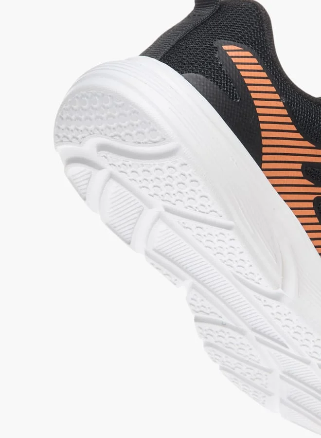 Oaklan by Shoexpress Boys Pull Tab Detail Sports Shoes with Hook and Loop Closure