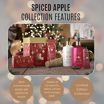 Scottish Fine Soaps Spiced Apple 2024 Hand Lotion 300ml - Image 2