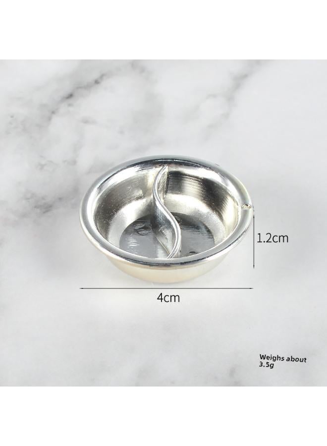 Miniature Tray Dinner Plate Wok Tableware Food Play House Props Diy Mini Doll House Kitchen Scene Matching