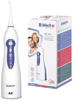 B.Well WI-911 3-Mode Portable Oral Irrigator Water Flosser with 2 User Tip & Li-ion Battery Charger Adapter - pzsku/ZBA1C06317232999D4E79Z/45/_/1739555377/990c1d12-c674-4e22-9873-4733efb88970