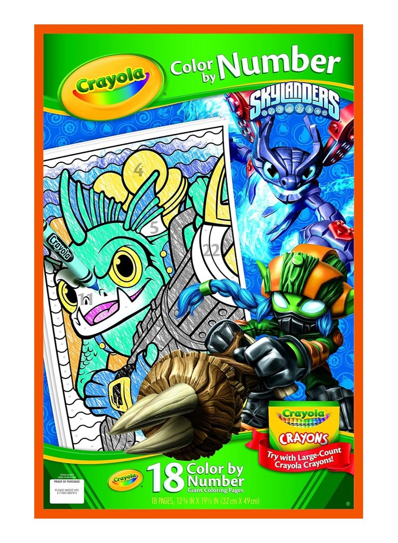 Crayola صفحات تلوين كرايولا سكاي لانديرز العملاقة - Image 1