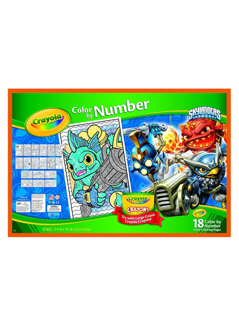 Crayola صفحات تلوين كرايولا سكاي لانديرز العملاقة - Image 2