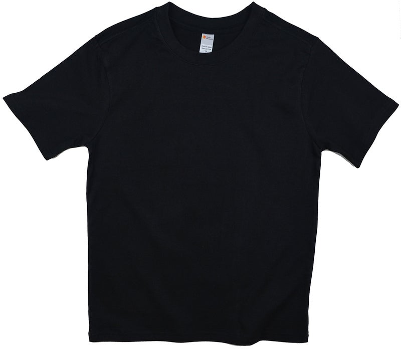 Earth Elements Big Kid's (Youth) Short Sleeve T-Shirt Medium Black - Image 4