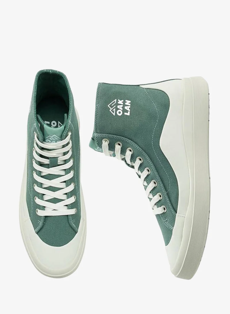 شو اكسبرس Men Lace-Up Canvas Sneakers