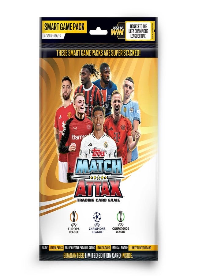 توبس لعبة بطاقات التداول والتجميع Topps UEFA Champions League Match Attax 24/25 - حزمة الألعاب الذكية - Image 1