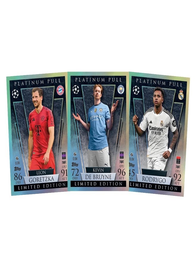 توبس لعبة بطاقات التداول والتجميع Topps UEFA Champions League Match Attax 24/25 - حزمة الألعاب الذكية - Image 4
