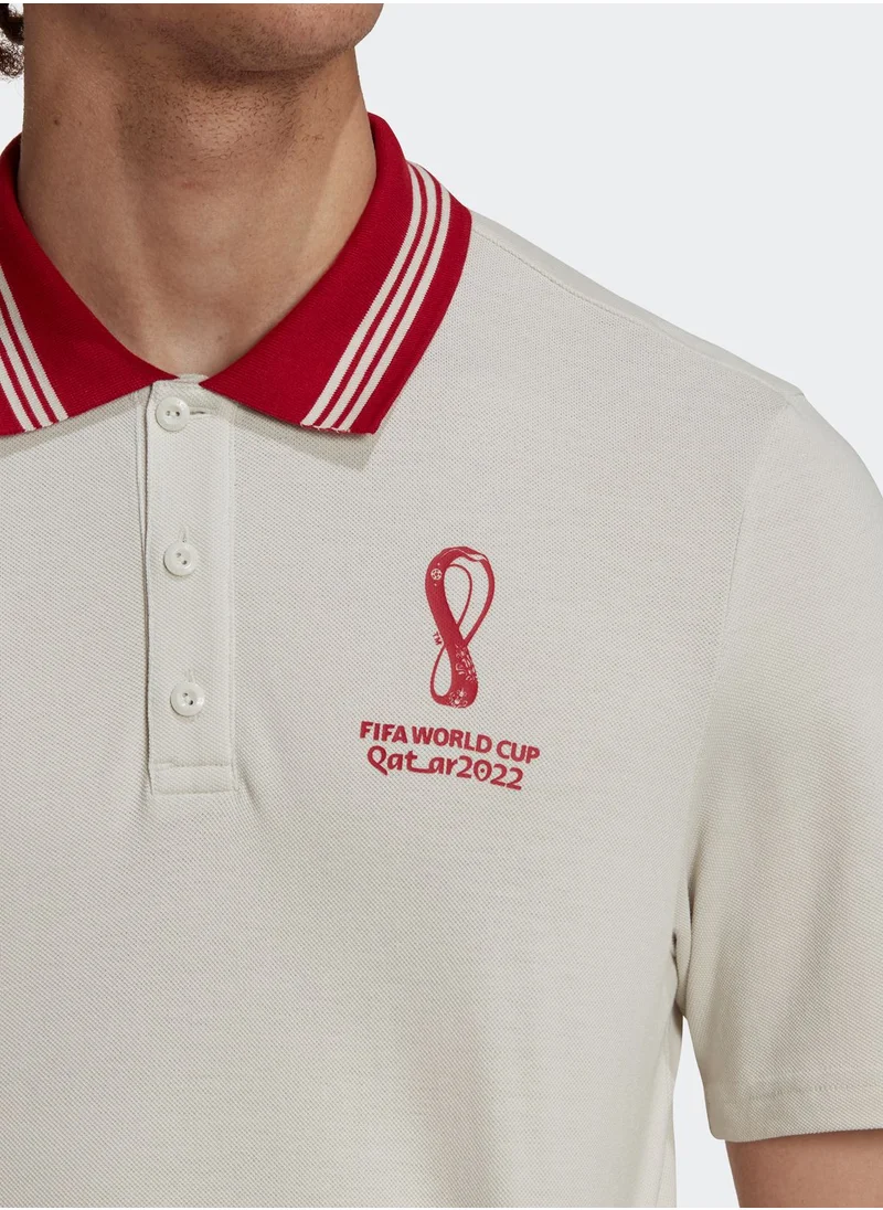 Adidas FIFA World Cup 2022 Official Emblem Polo