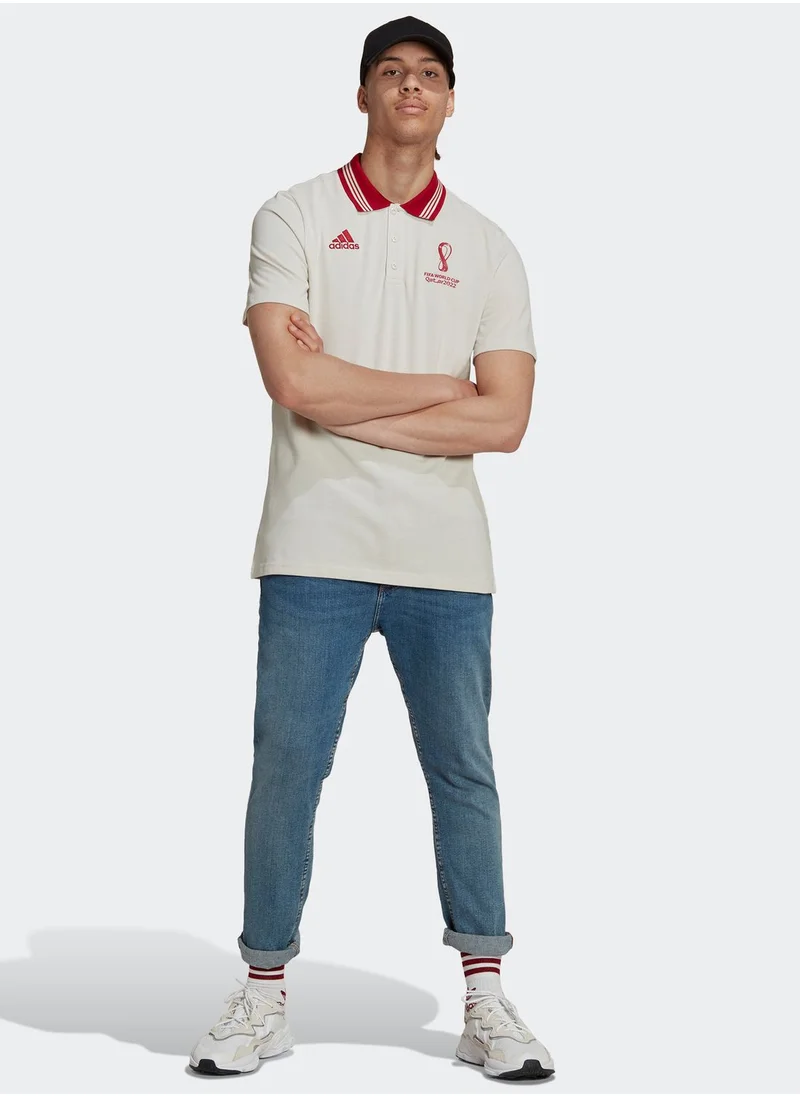 Adidas FIFA World Cup 2022 Official Emblem Polo