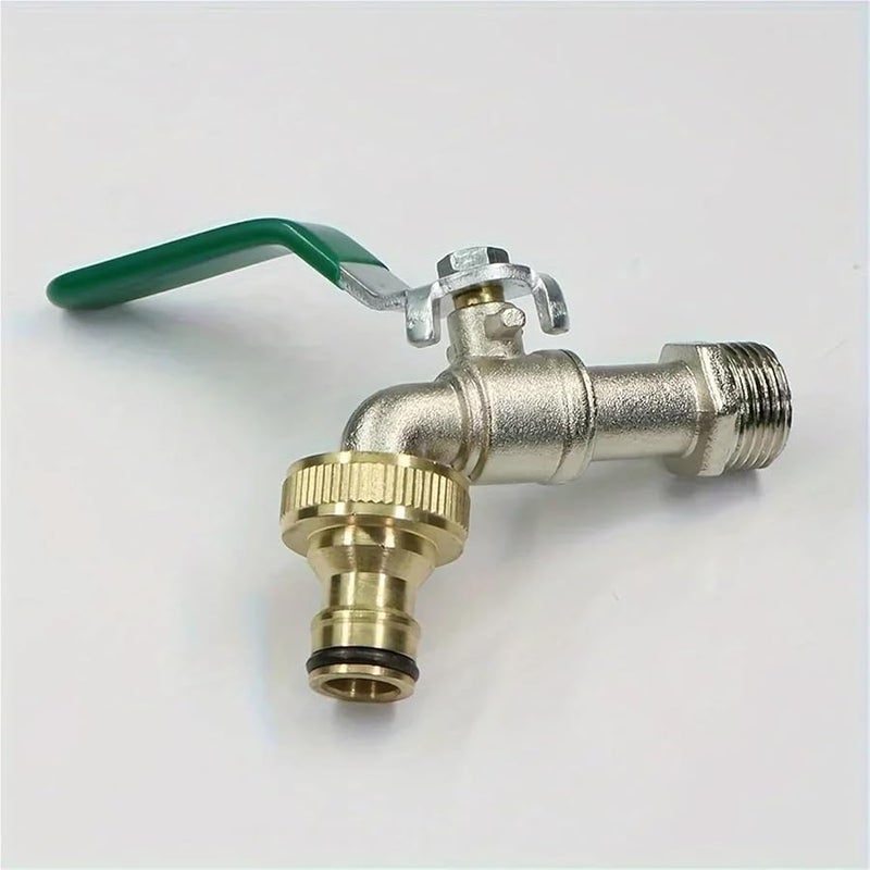 Brass Quick Connect Hose Adapter 1 2 Inch 3 4 Inch Garden Water Tap Fitting - Image 5