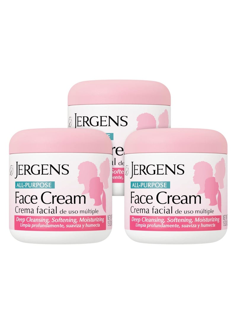 Jergens All Purpose Face Cream, 15 Ounce (Pack Of 3) - pzsku/ZBA1CFB7B1D5BFC85C05BZ/45/_/1734516787/9d97f98d-f66e-4333-9065-20995d61b836