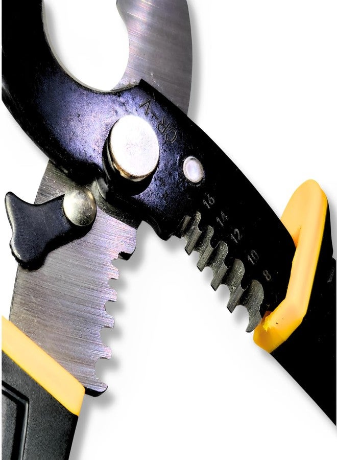 ZIODIC Cable Wire Insulation Stripper Cutter Multi Functional tool - Image 4