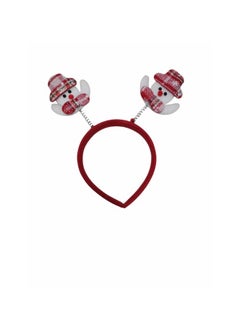 Generic Hair Accessories Christmas Snowman Headband For Christmas Party 