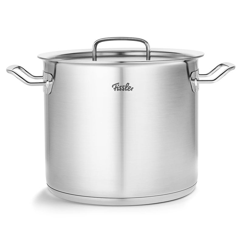 Fissler OriginalProfi Collection Stainless Steel 96 Quart Tall Stock Pot with Metal Lid