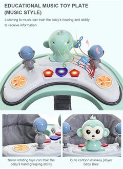 MaBaby Baby Anti Roll And O-Shaped Learning Walking With Foot Pedals And Detachable Toy Tray  - Image 5