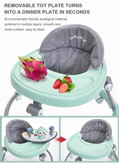 MaBaby Baby Anti Roll And O-Shaped Learning Walking With Foot Pedals And Detachable Toy Tray  - Image 3