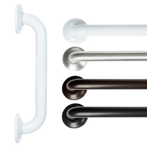 Vive Grab Bar for Bathtubs and Showers - Handicap Bathroom Safety Handrail for Elderly - Wall Senior Rail Handle for Tub, Toilet, Bath - Image 1