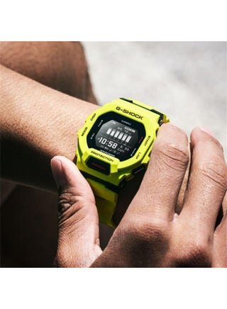 Casio Gshock black Dial Men's Watch Fluorescent Lime - GBD-200-9DR - view 3