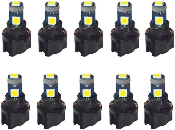3014 Led T5 Bulbs With Twist Socket - Pack Of 10