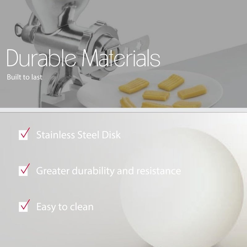 ميتالتيكس مفرمة اللحم من Metaltex، ألومنيوم، فضي، 10 × 14 × 26.5 سم، 25.17.21 - Image 3