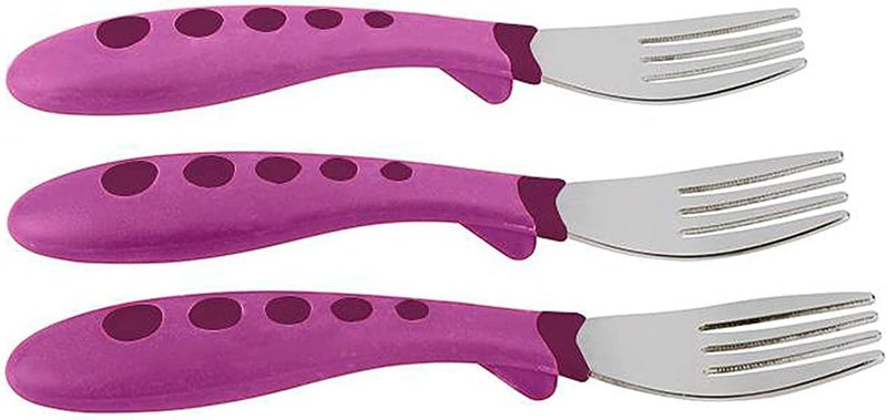 NUK First Essentials Kiddy Cutlery Forks - 3 Pack - Image 2