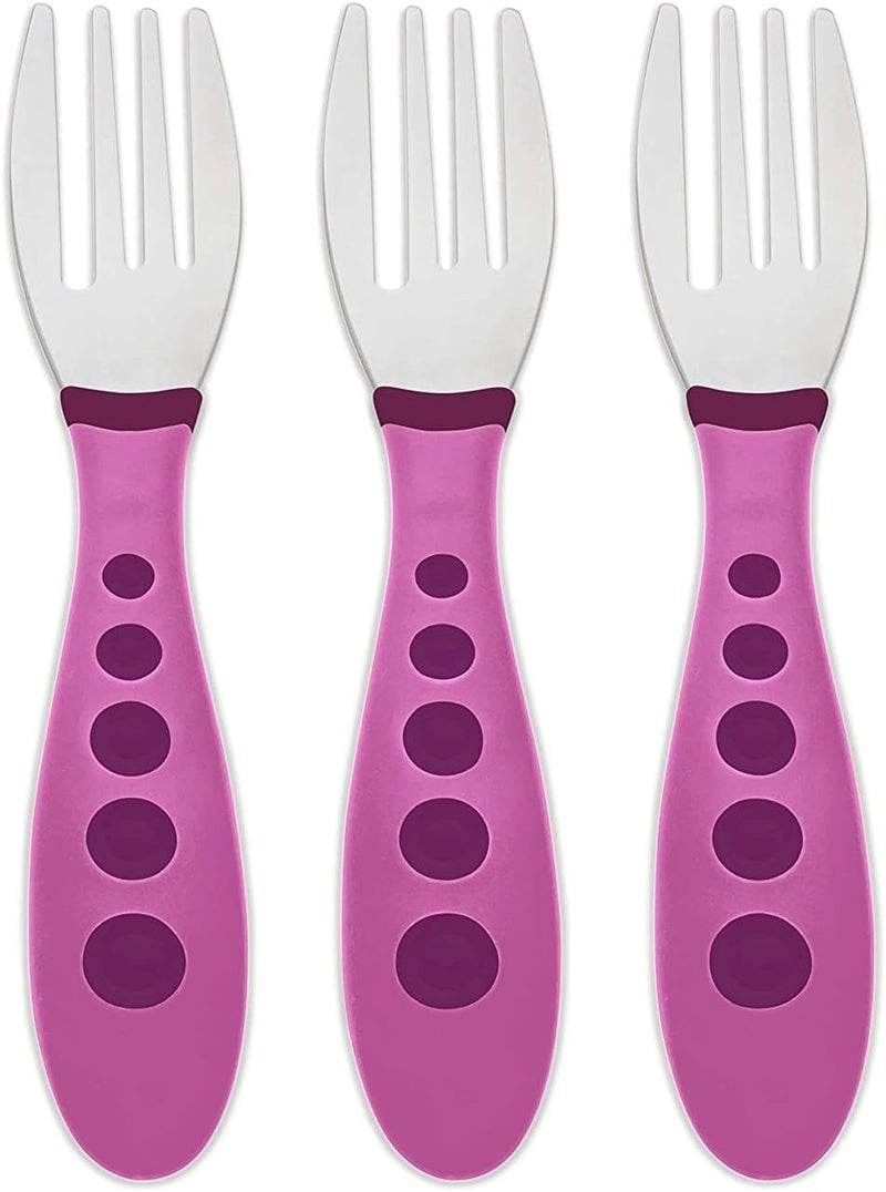 NUK First Essentials Kiddy Cutlery Forks - 3 Pack - Image 3