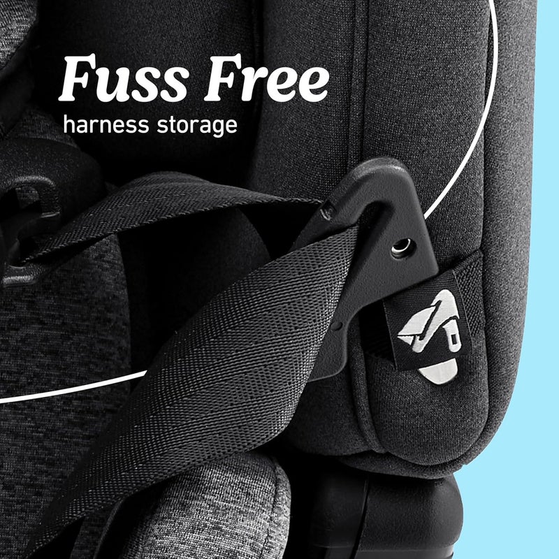 GRACO كرسي سيارة جراكو 4Ever DLX Slim 4in1 للأطفال من الرضع إلى toddlers، مواجهة للخلف، مواجهة للأمام، إلى مقعد مع ظهر مرتفع، مقعد بدون ظهر، تصميم نحيف يوفر المساحة، ينمو مع الطفل تومسون - Image 3