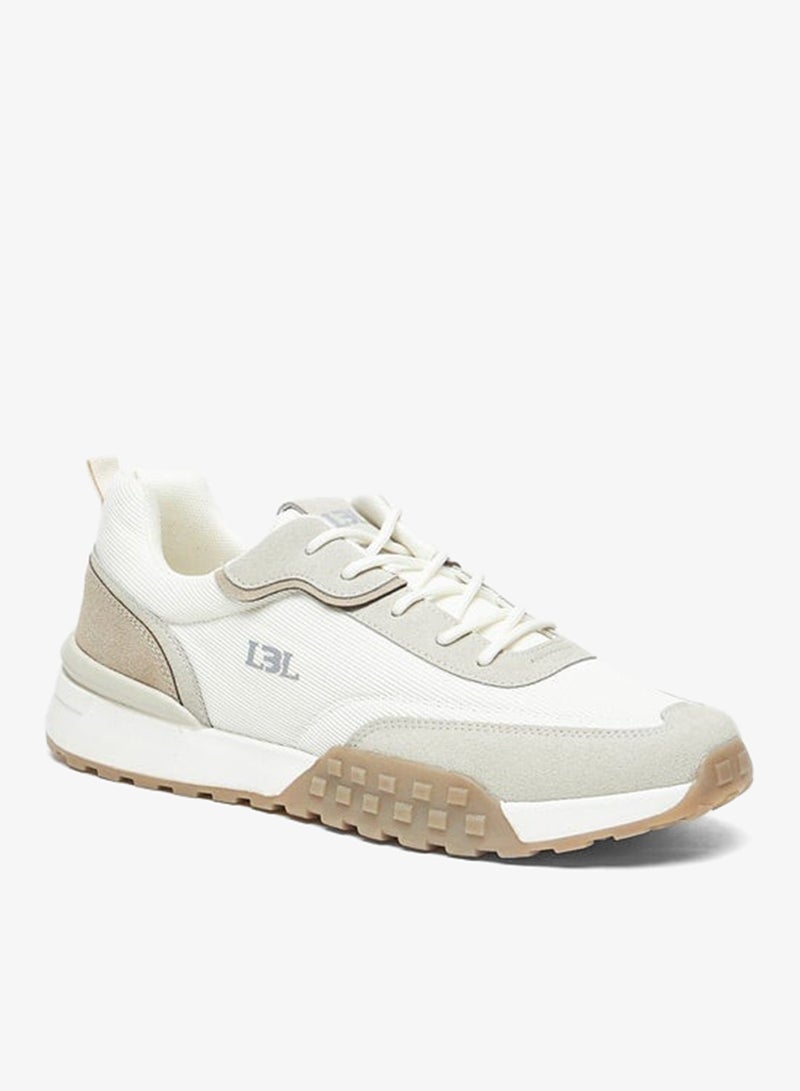 LBL Men's Textured Lace-Up Sneakers - Image 3