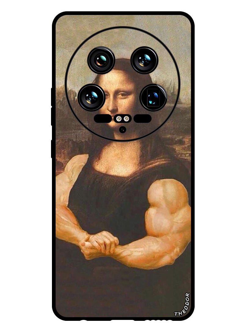 Theodor Protective Case Anti Scratch Shock Proof Bumper Cover For Xiaomi 14 Ultra Mona Lisa 1 - Image 1