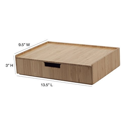 MobileVision Bamboo Drawer Organizer to hold Single-serve coffee pods, Coffee, Tea, & Espresso Pods, Condiments and Accessories, Perfect for Kitchens & Office Break Rooms - Image 2