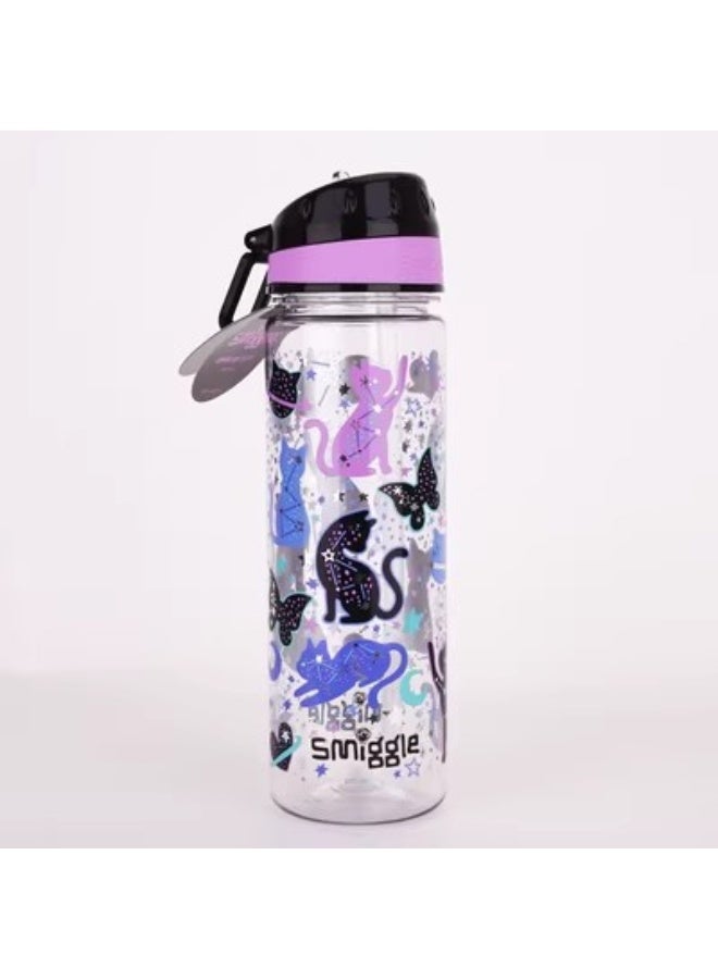 Smiggle Australia Smiggle Kids Straw Water Bottle - Large Capacity Travel Cup