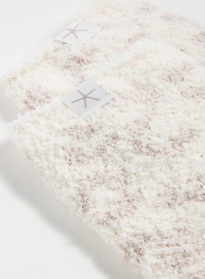 بيرفوت دريمز جوارب نسائية من بيرفوت دريمز® كوزي شيك®، لون كريمي-حجري، مقاس واحد - Image 3