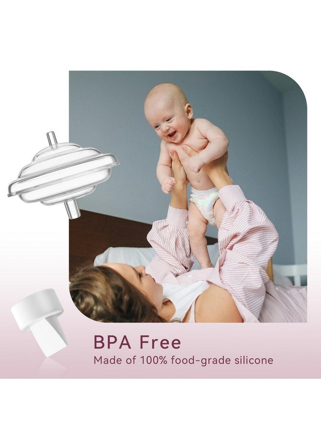 توفيفيلد أجزاء مضخة الثدي TOVVILD لـ Spectra، استبدال صمامات منقار البط وأنابيب غشاء حماية التدفق العكسي لـ Spectra S1 S2 9 Plus Synergy Gold ملحقات بديلة لمضخة الثدي، 10 قطع - Image 4