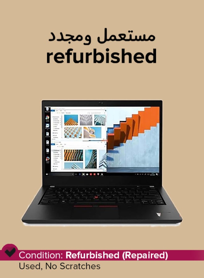 لينوفو مجدد - لابتوب ثينك باد T490 بشاشة 14 بوصة بدقة Full HD، مع معالج إنتل كور i5/الجيل الثامن/رباعي النواة/ذاكرة RAM سعة 16 جيجابايت/قرص SSD سعة 256 جيجابايت/رسومات إنتل UHD/ويندوز 10 برو - Image 1