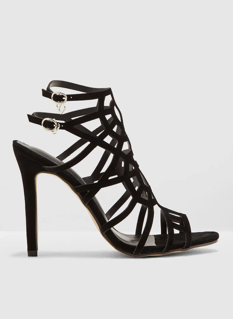 Ginger Caged Heel Sandal
