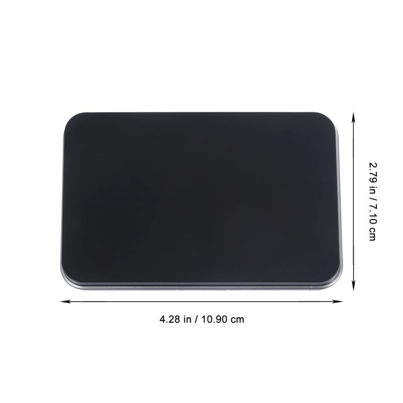 Minkissy Empty Eyeshadow Palette Magnetic Makeup Palette with Mirror Refillable Eyeshadow Palette Empty Lipstick Pallet Empty Eyeshadow Pans for Eyeshadow Lipstick Blush Powder, 2PCS - Image 2