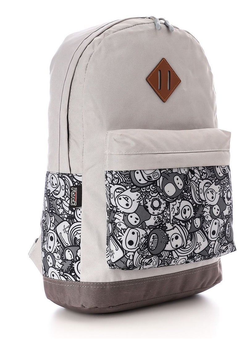 FORCE - Graphic Print Backpack - Image 1