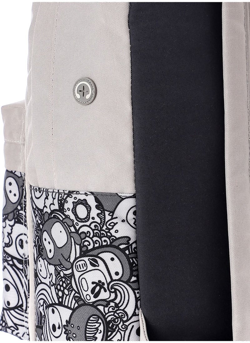 FORCE - Graphic Print Backpack - Image 1
