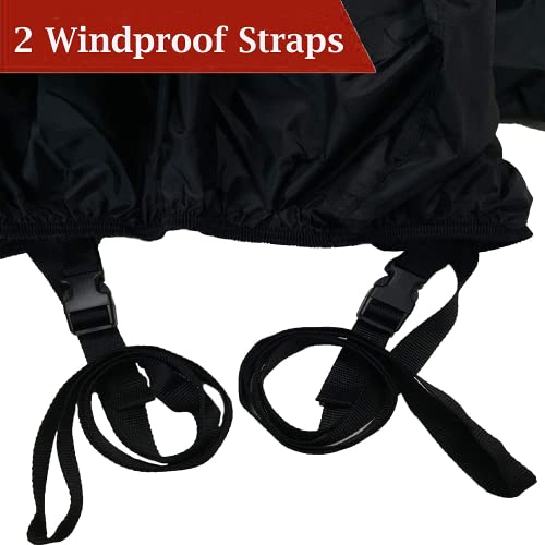 Indeed BUY Waterproof ATV Cover,Small 420D Heavy Duty Quad Cover Protects 4 Wheeler from Snow Rain or Sun - Image 5