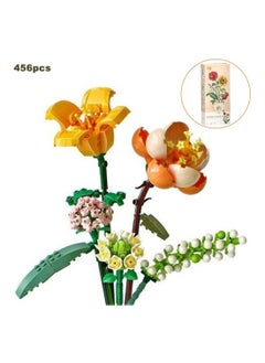 Y&D DIY Bouquet Building Blocks Decoration Immortal Flower Arrangement Gift Home Furnishings Assembly Toy Set  - Image 1