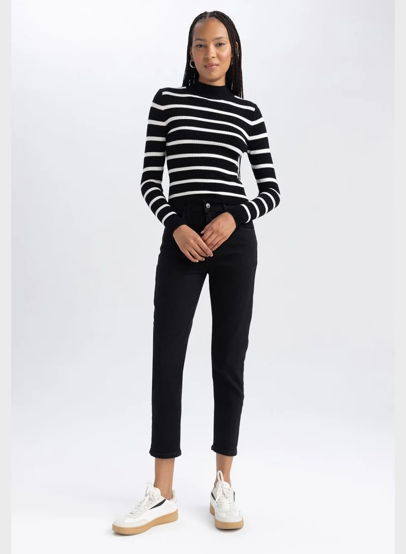 DeFacto Stripe Detail Sweatshirt