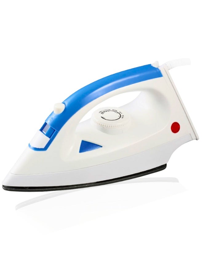 تريدجيت مكواة بخار كهربائية بقدرة 1200 واط مع قاعدة مطلية بالسيراميك - مكواة ملابس عالية الأداء	تحكم قابل للتعديل في الحرارة والبخار لجميع أنواع الأقمشة، تصميم مانع للتنقيط - Image 1