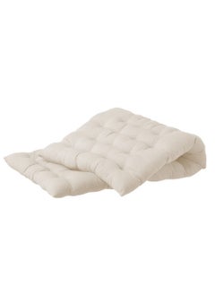 INDIAN DECOR INDIAN DECOR 80600 Supersoft White Cotton Foldable Handmade Single Bed Sleeping Mattress White Cotton 25 x 06 ft  - Image 1