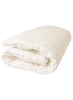 INDIAN DECOR INDIAN DECOR 80600 Supersoft White Cotton Foldable Handmade Single Bed Sleeping Mattress White Cotton 25 x 06 ft  - Image 5