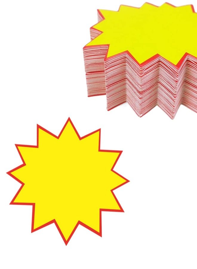 جيلوكيبو لافتات تخفيضات فارغة على شكل نجمة للمتاجر، ملصقات أسعار ورقية جذابة، عروض ترويجية للمتاجر، لوازم مكتبية، لوحة عرض (عبوة من 200 قطعة) - Image 3