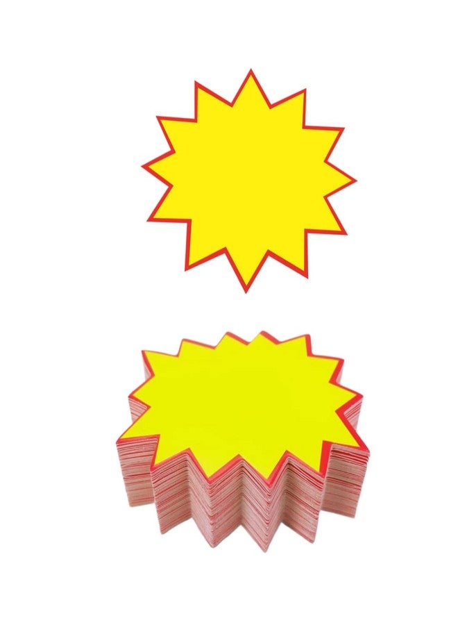 جيلوكيبو لافتات تخفيضات فارغة على شكل نجمة للمتاجر، ملصقات أسعار ورقية جذابة، عروض ترويجية للمتاجر، لوازم مكتبية، لوحة عرض (عبوة من 200 قطعة) - Image 4