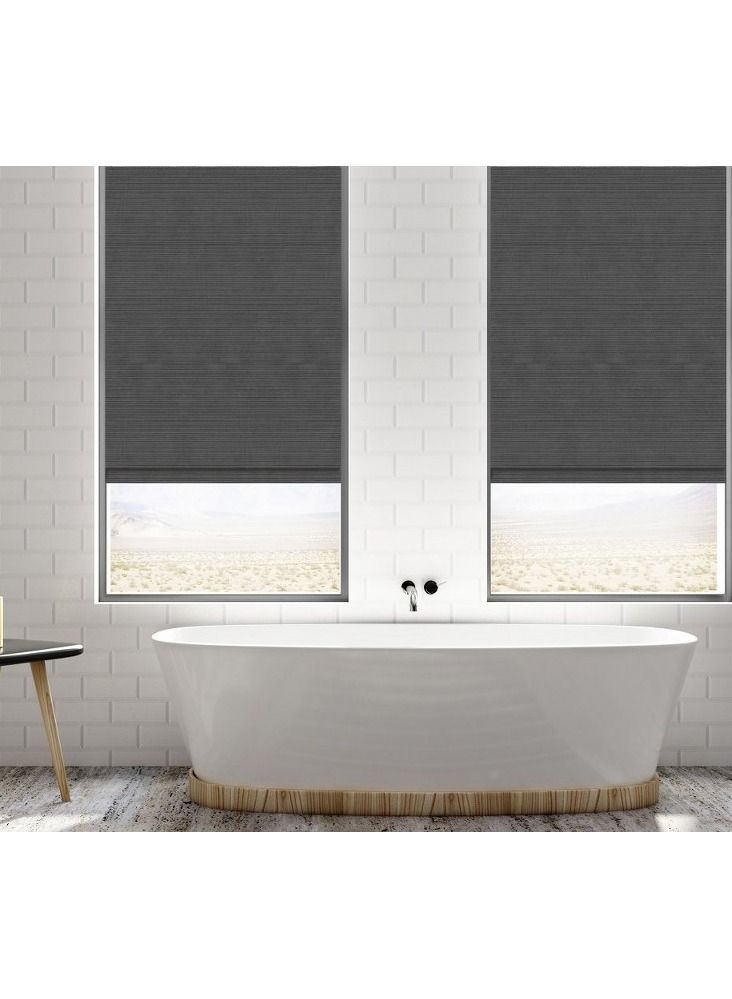 Home Gallery Sunlight roller blinds Half Shading 200*200 cm Dark Gray - Image 2